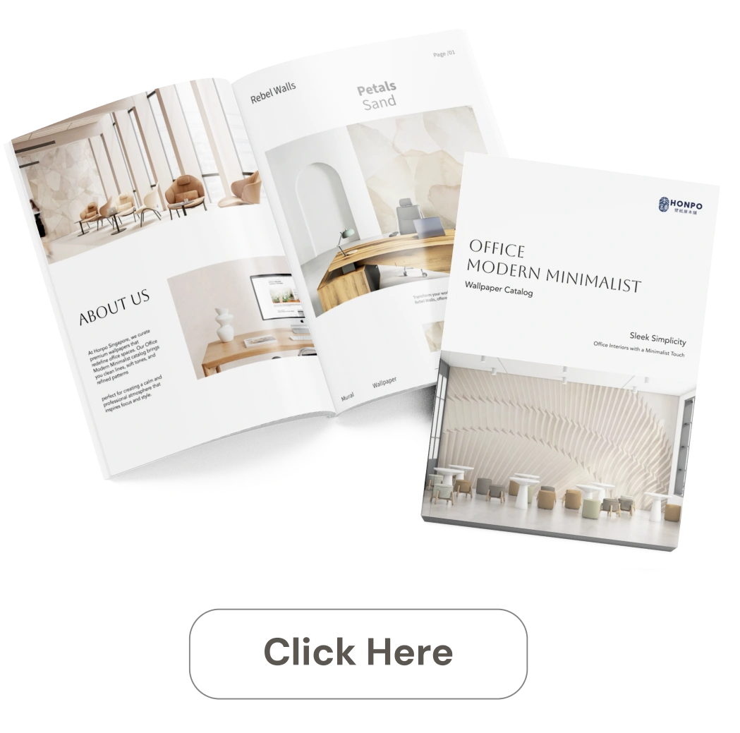 Find more inspiration about office wallpaper design here